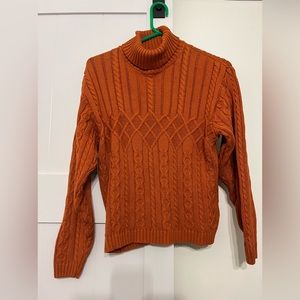 Orange knitted sweater 🍊🍊